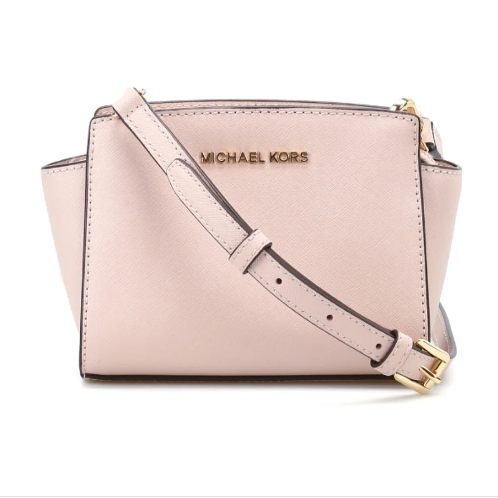 MICHAEL KORS Selma MINI Crossbody Bag pink blush